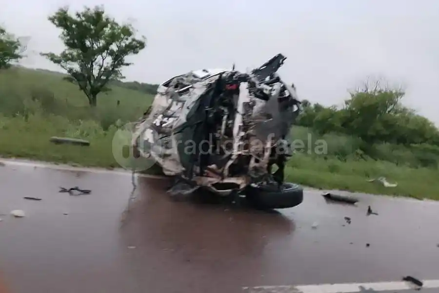 Tragedia en la región: trascendió la identidad de la persona fallecida en el choque frontal