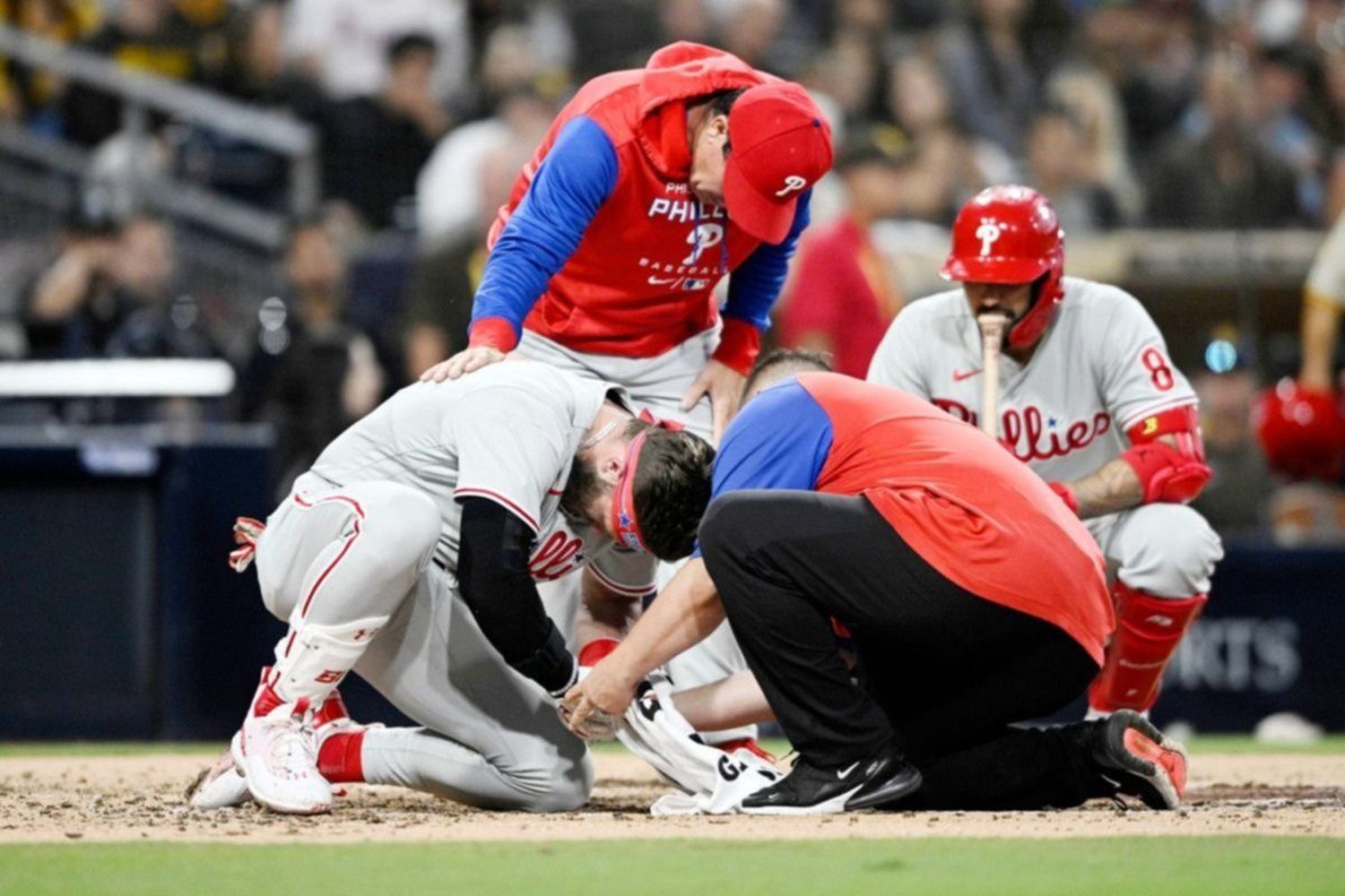 Bryce Harper lesionado: impacto en los Filis y lista de lesionados