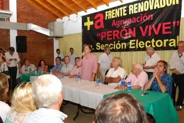 Pensando en 2015, Giustozzi encabezó acto en Tres de Febrero