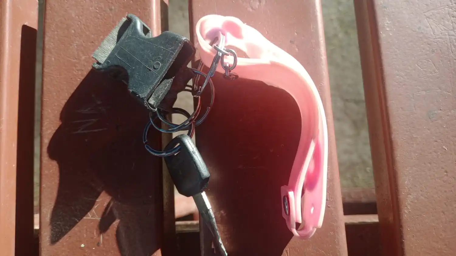 Encontraron estas llaves
