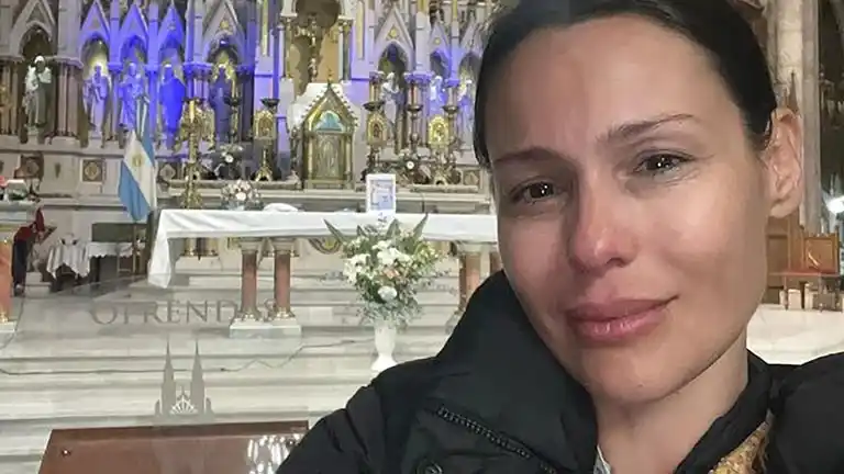 El emotivo mensaje de Pampita tras la peregrinación a Luján con una foto de su hija Blanca