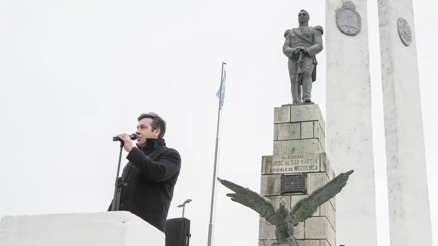 Arturo Rojas. Homenaje al General José de San Martín