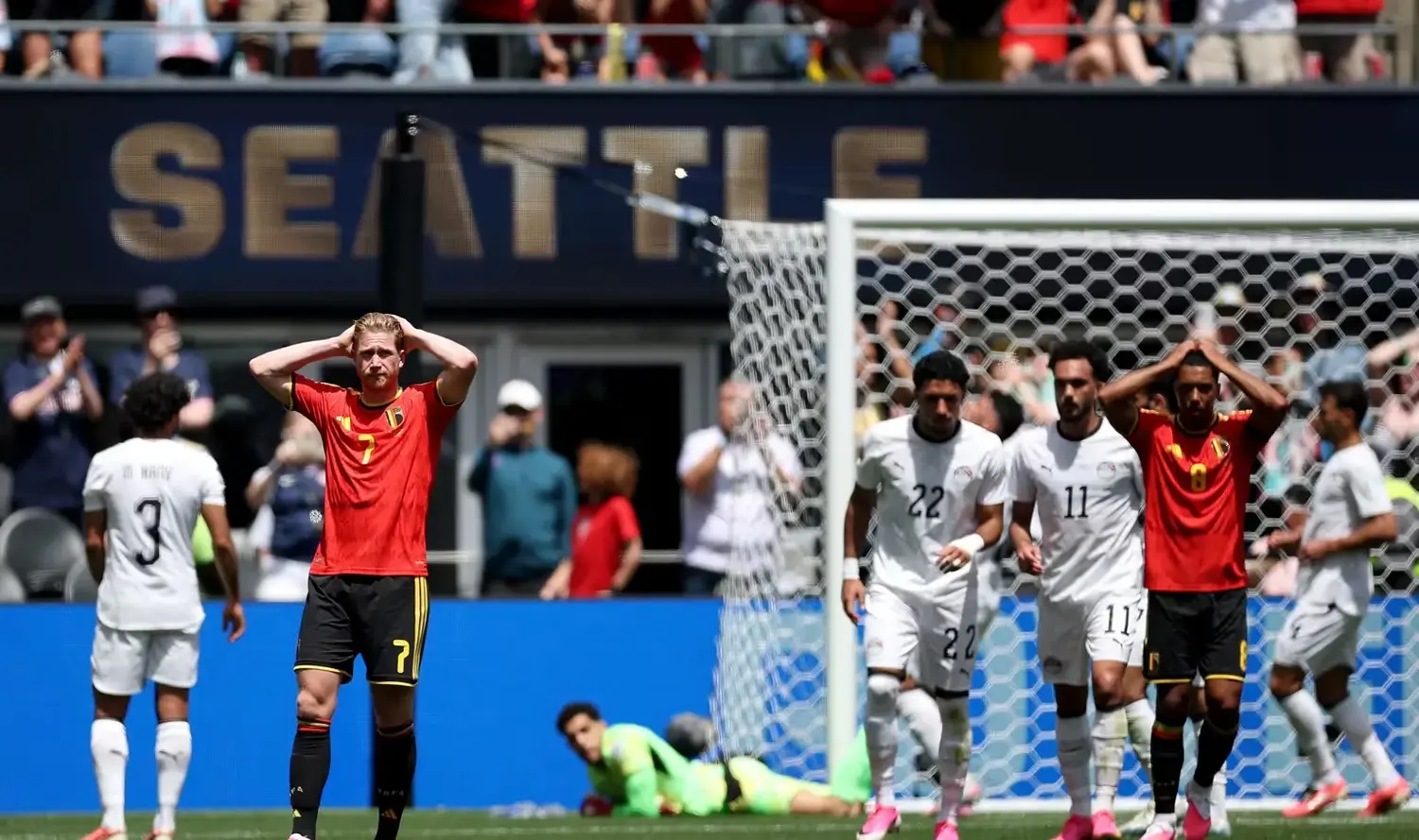 Egipto sorprendió a Bélgica y rescató un valioso empate en su debut mundialista