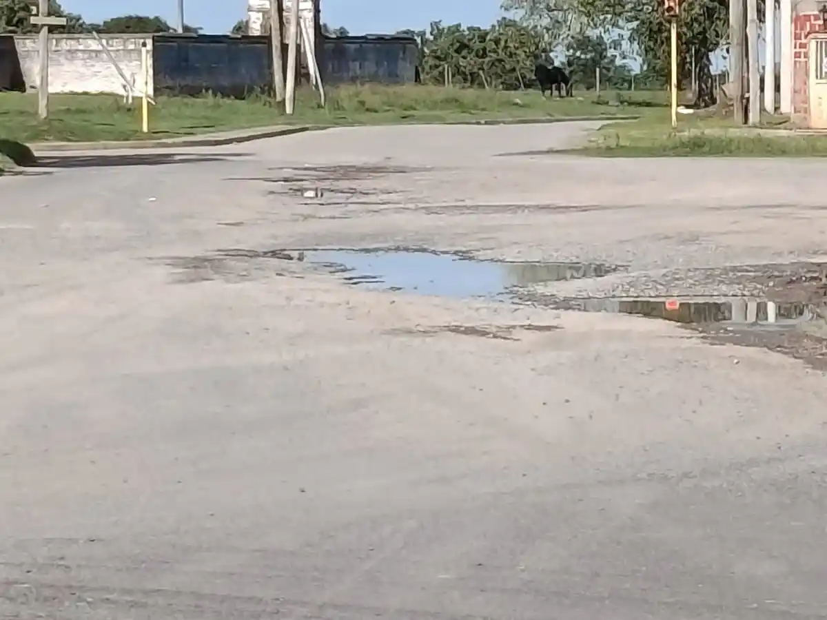 Vecinos reclaman por el estado de calle San Martín y alrededores
