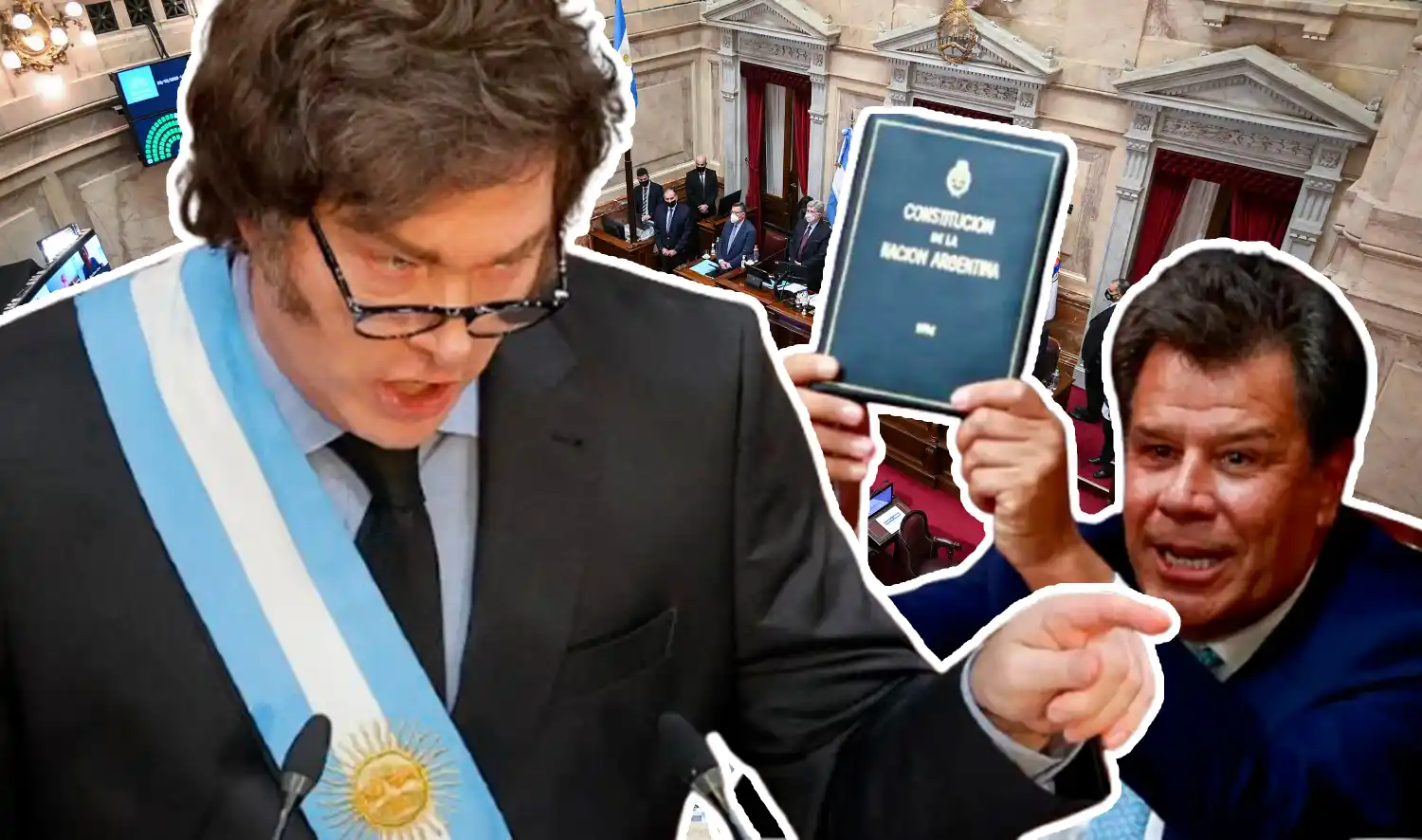 Escándalo en el Congreso: Milei trató de “mentiroso” a Manes y de “basura” y “coimeros” a los periodistas