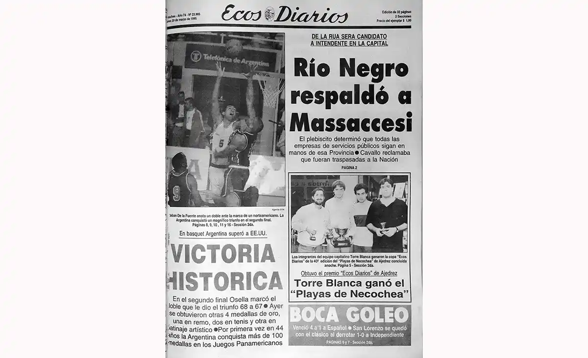 Lunes 20 de marzo de 1995