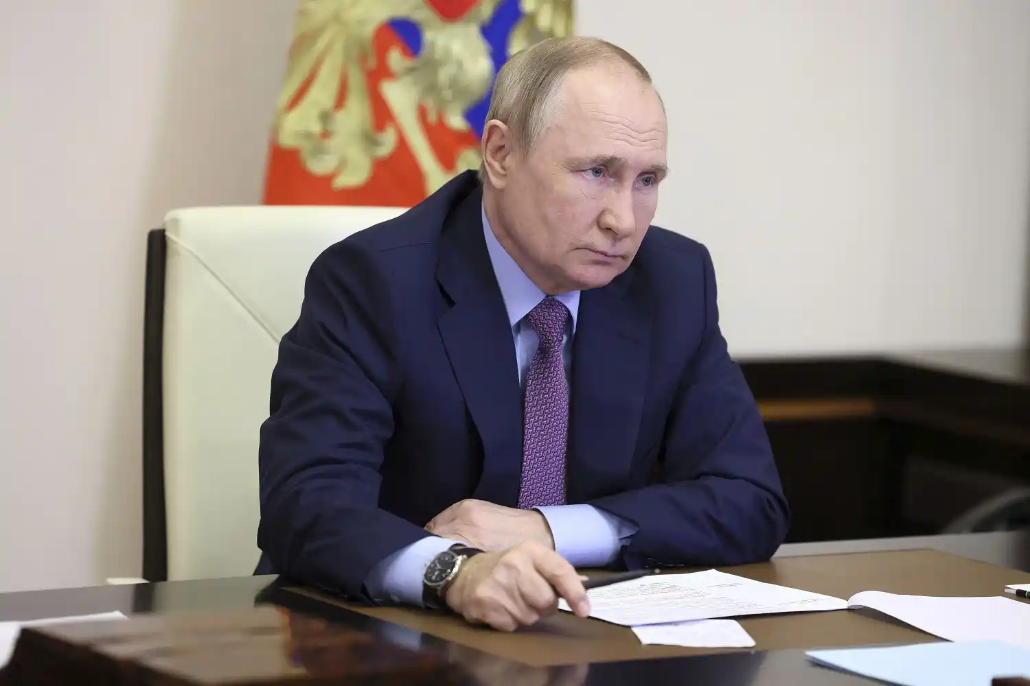 Vladimir Putin, presidente ruso.