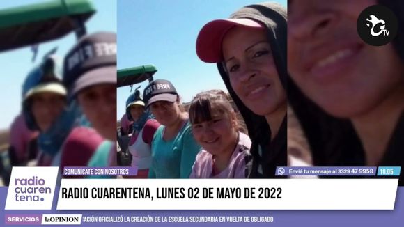 El saludo de María García para todos los trabajadores