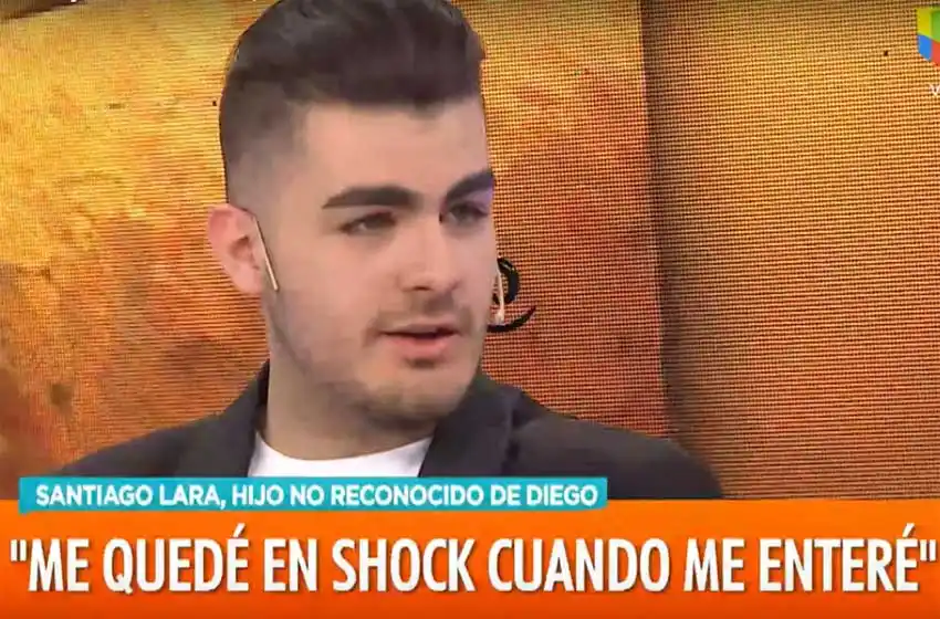 Diego Maradona se realizará un ADN para comprobar la identidad de Santiago Lara