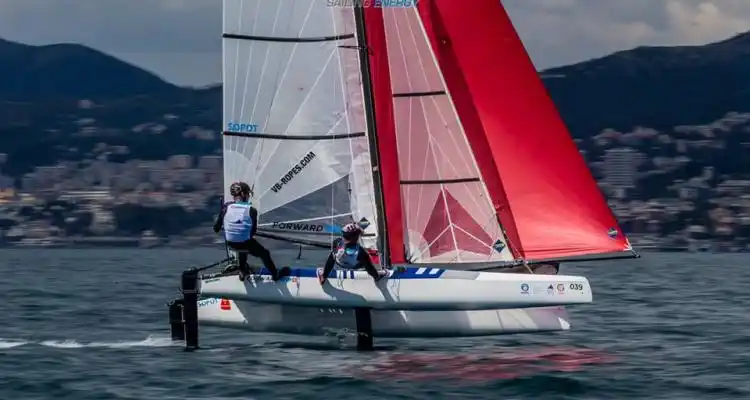 Gran actuación de Eugenia Bosco en la Copa del Mundo de Génova