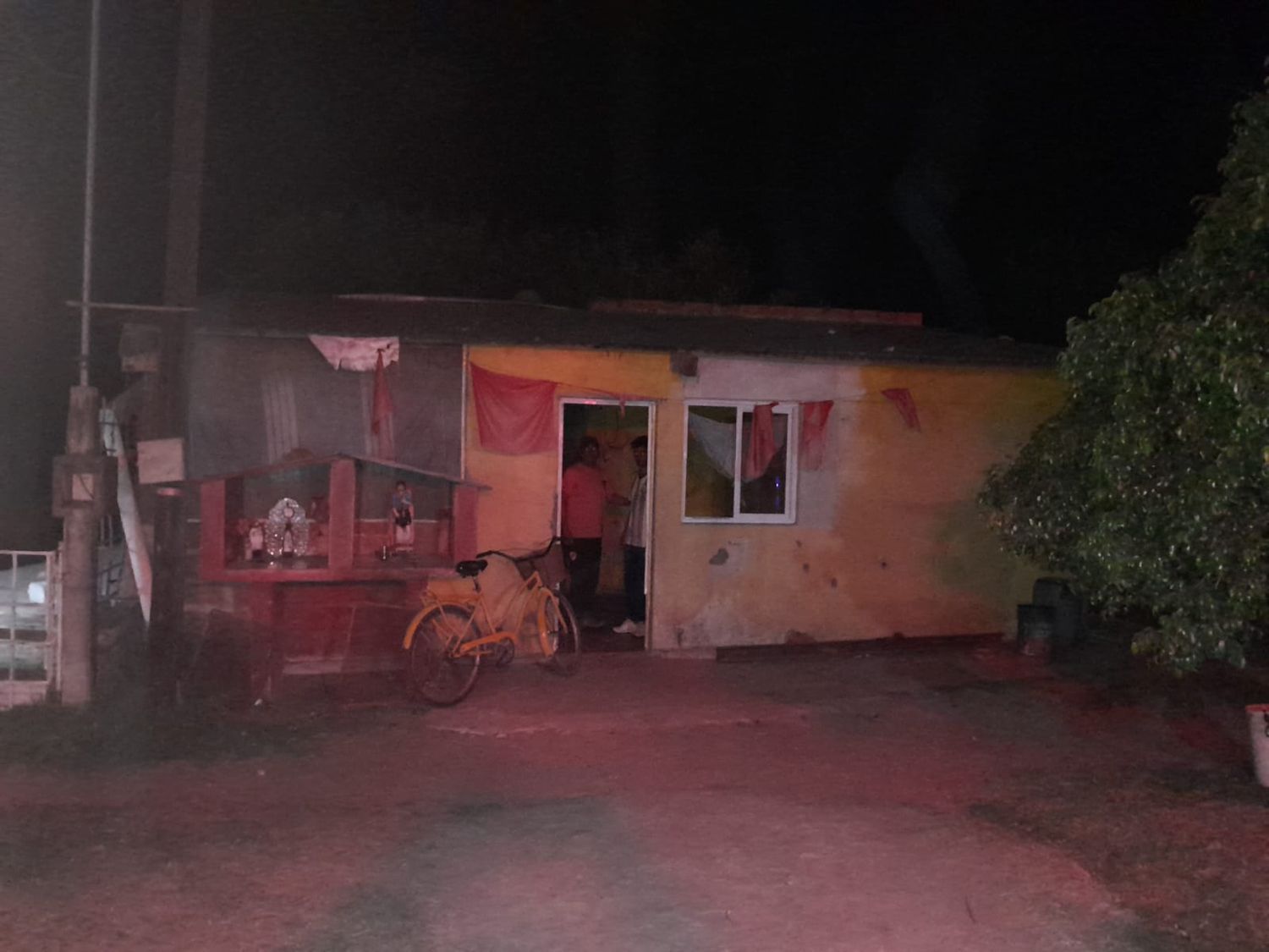 Se incendió una vivienda