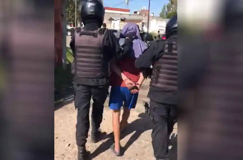 Video: el momento de la detención del sospechoso por el crimen del Trinche Carlovich