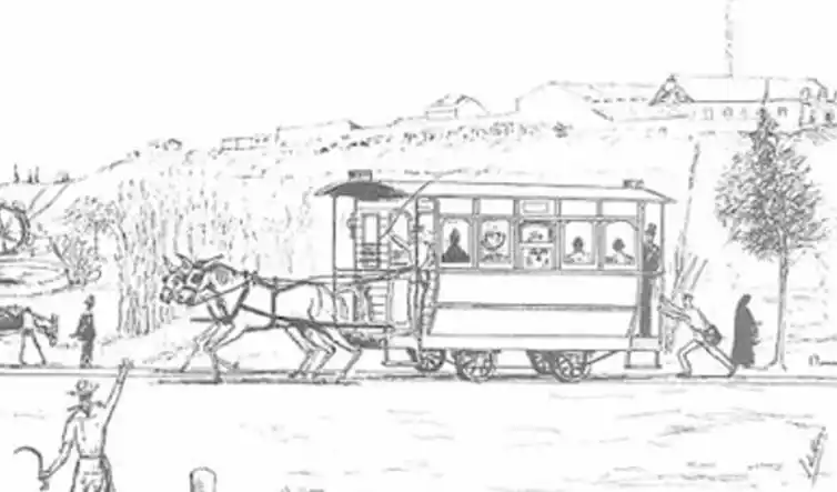 Querían unir Tandil y Buenos Aires con un tramway.