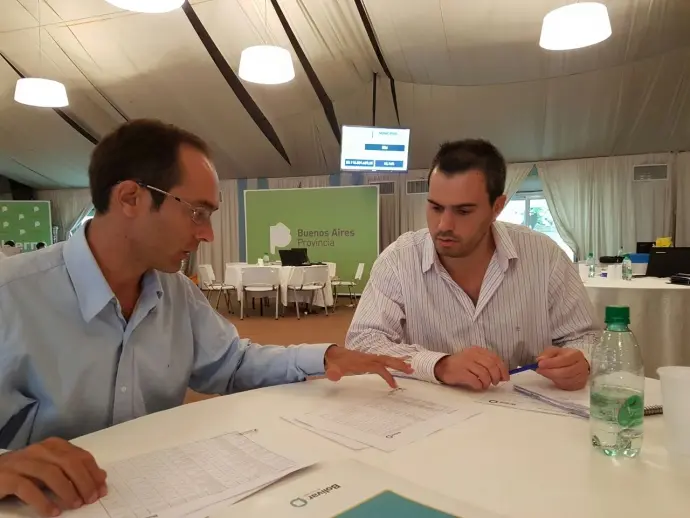 Bolívar: Intendente interino Pisano presentó proyectos en el Ministerio de Infraestructura 