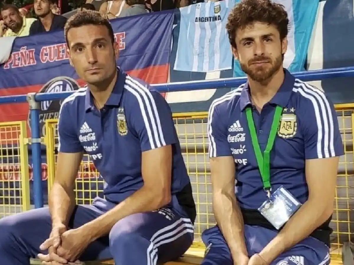 Aimar y Scaloni, técnicos interinos de la Selección 
