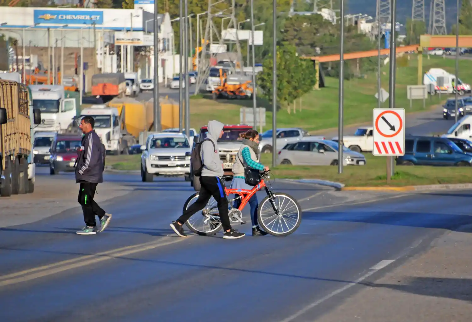 Recomendaron medidas para el cruce seguro de la 226