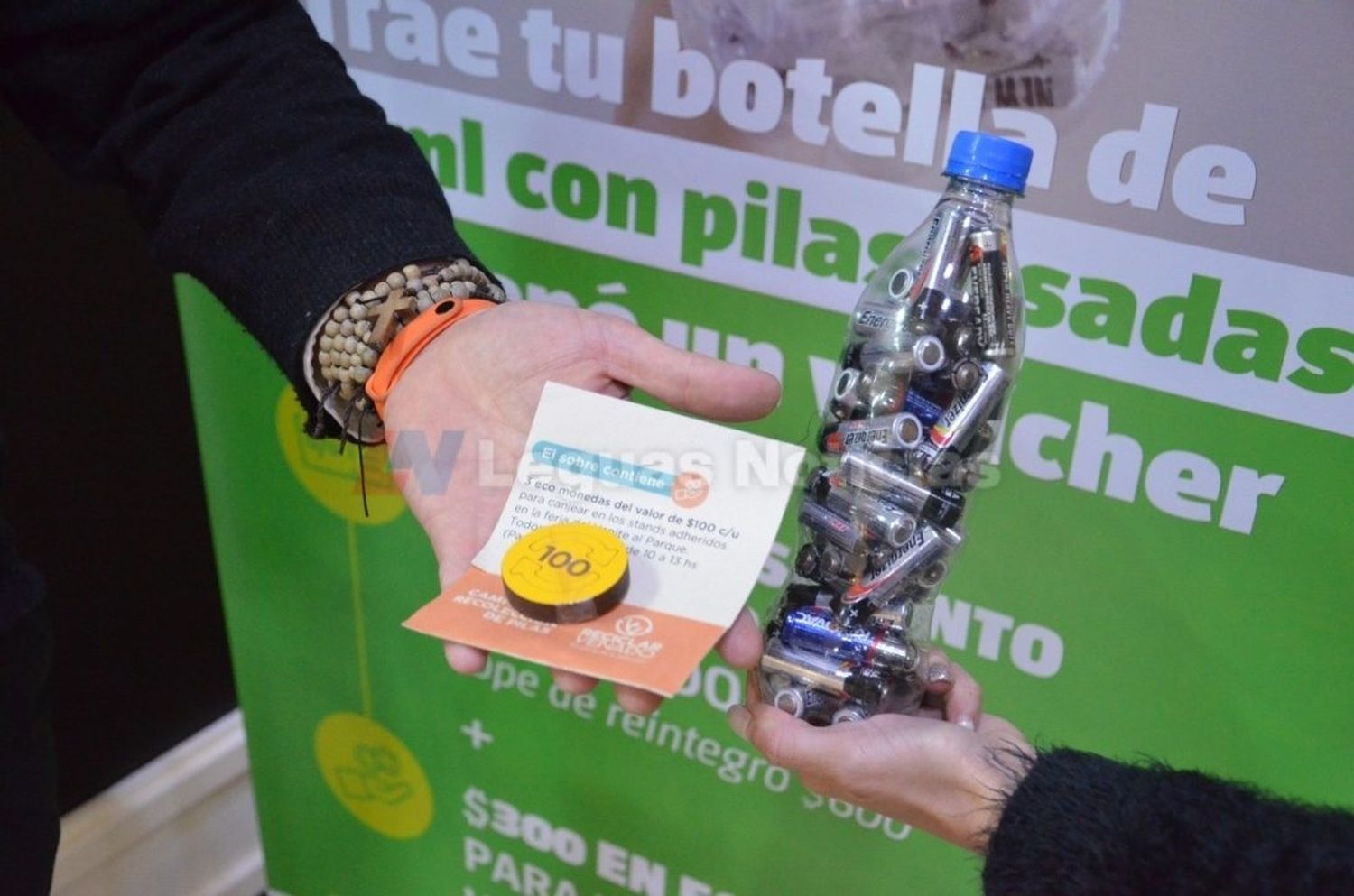 Habrá un ecopunto para canjear los reciclables.