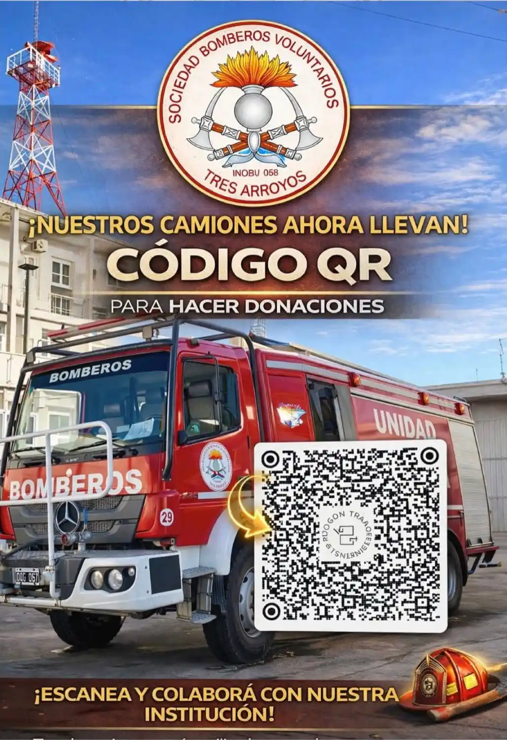 flyer bomberos