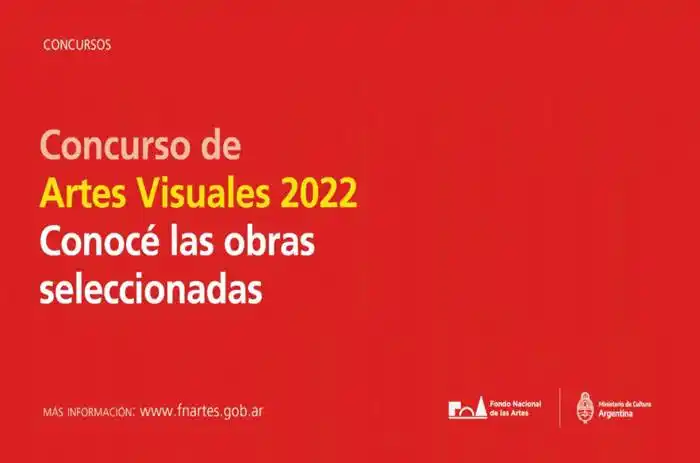 Anunciaron las obras seleccionadas en el Concurso de Artes Visuales  del FNA