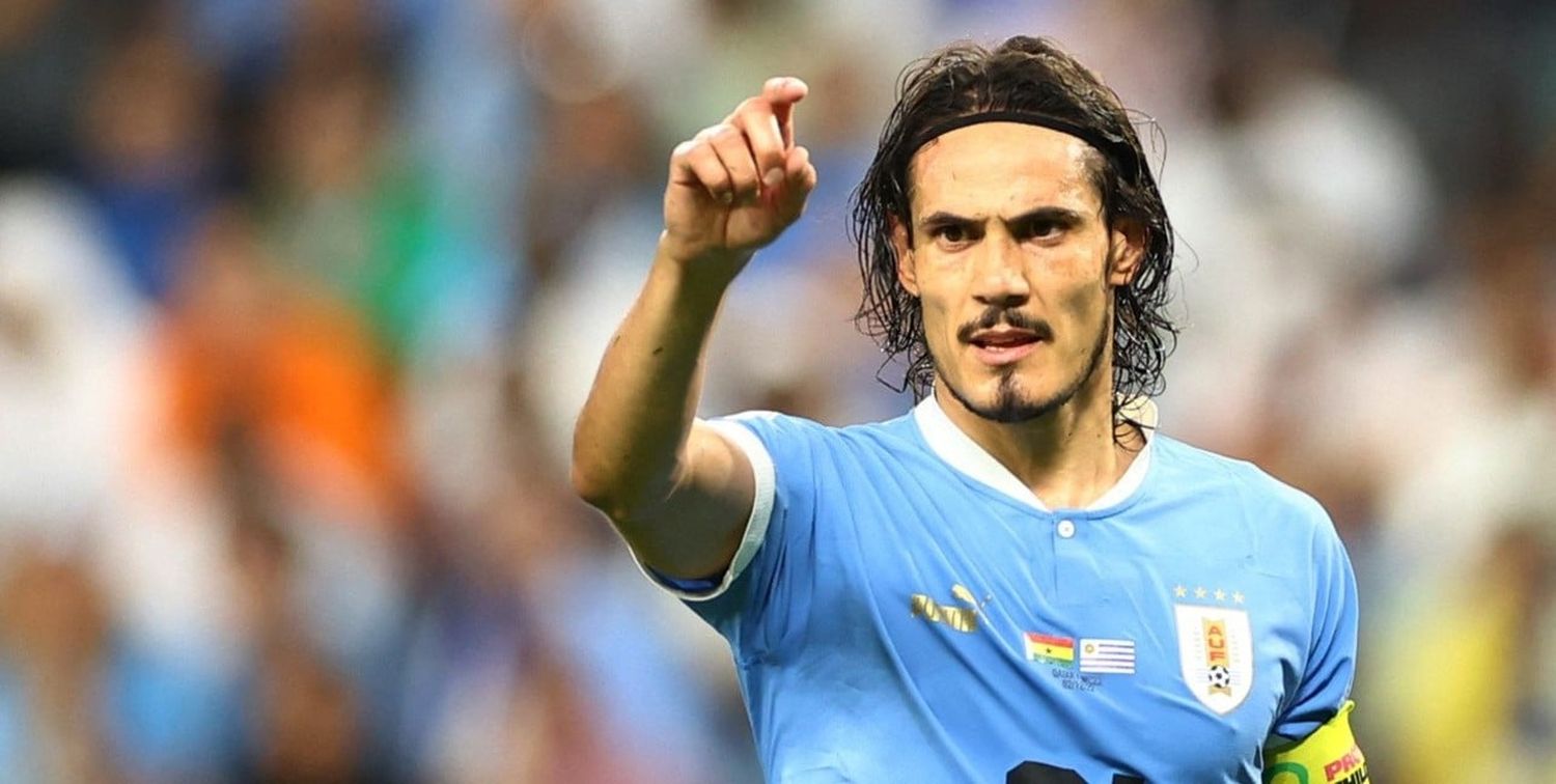 Edinson Cavani se retiró de la Selección de Uruguay