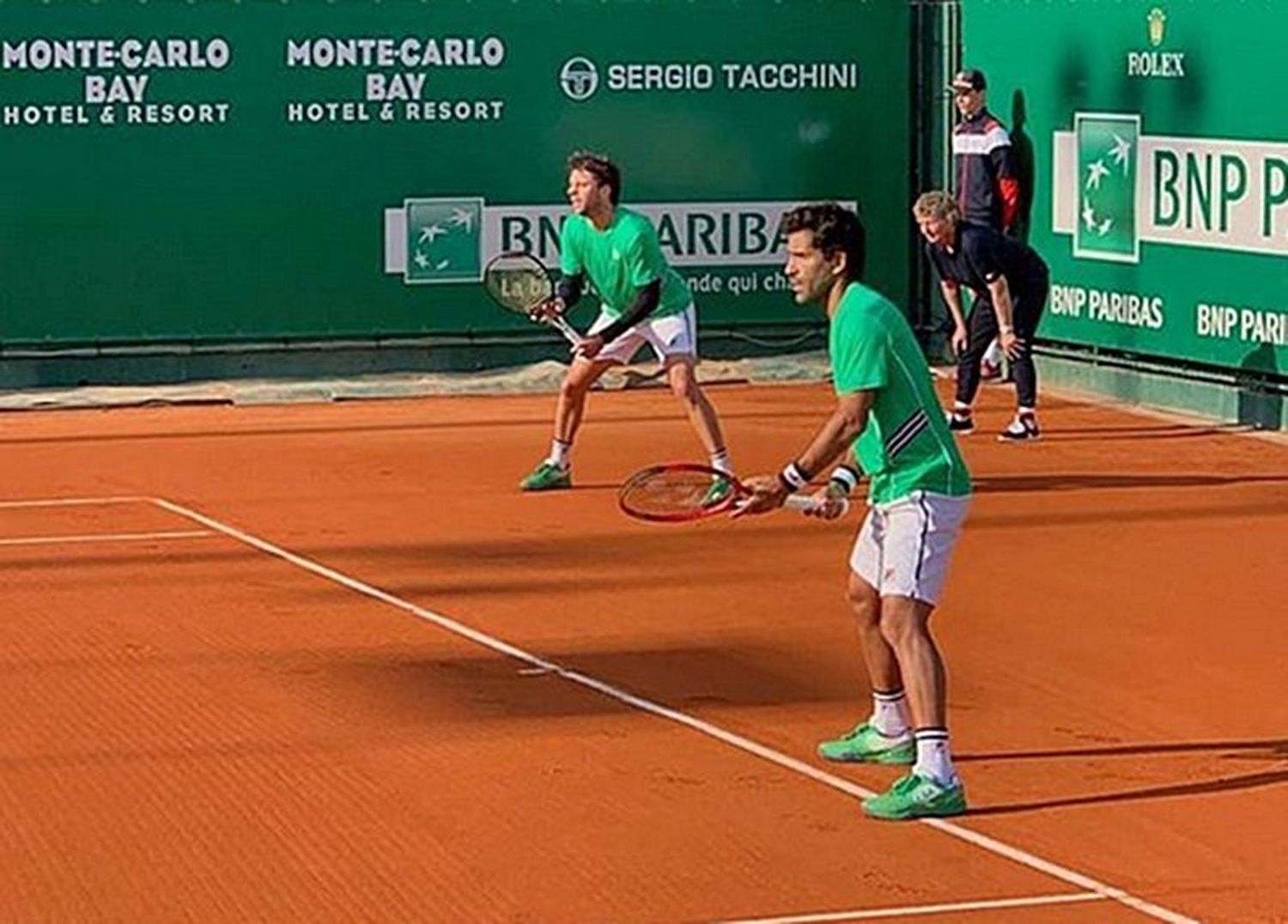 “Machi” González pasó a los cuartos en el doble