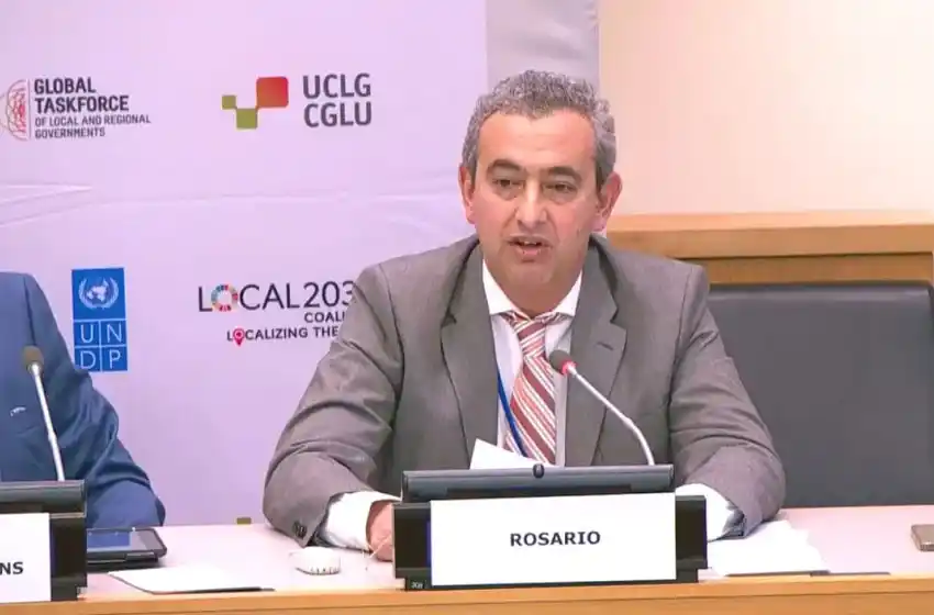 Javkin planteó «un acuerdo de cooperación» con Nueva York en materia de seguridad ciudadana