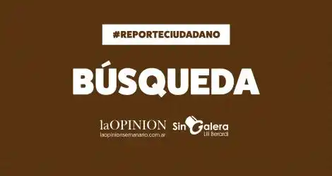 Perdió una bolsa con ropa de hombre y la busca
