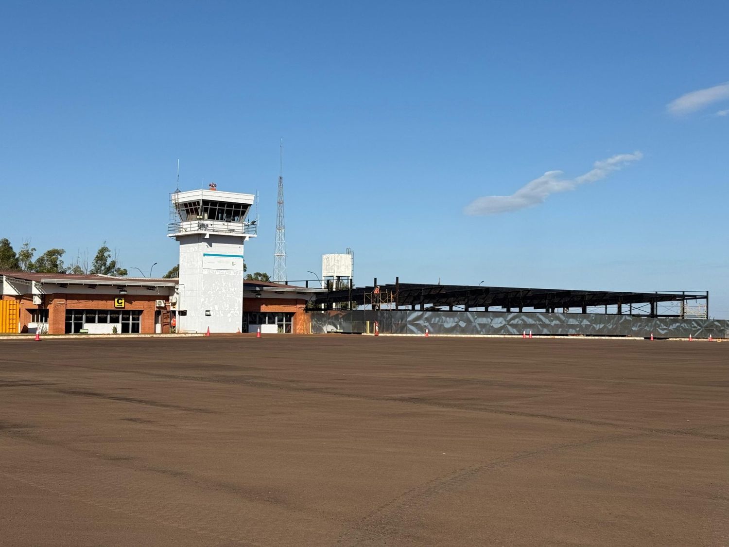 Aeropuerto de Encarnación - Paraguay (Foto: TV Pública Paraguay)