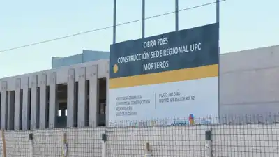 Morteros: la sede de la universidad provincial avanza y llega al 56% de ejecución