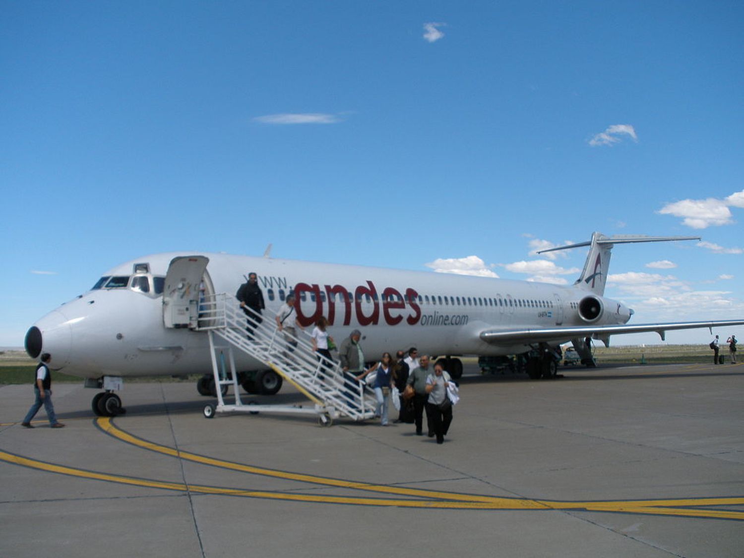Andes Líneas Aéreas incrementará sus frecuencias a Puerto Madryn