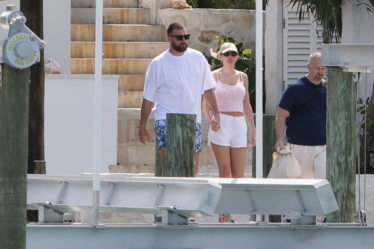 Así fueron las vacaciones de Taylor Swift y Travis Kelce