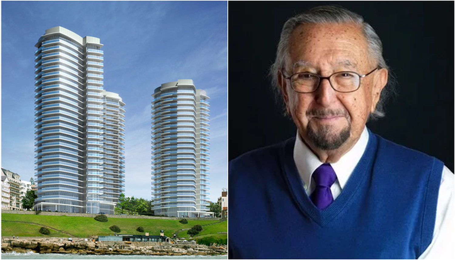 Murió César Pelli: Su última obra está en Mar del Plata