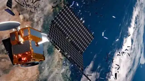 Los metales vuelven a la Tierra en forma de partículas procedente de satélites, estaciones espaciales y cohetes.