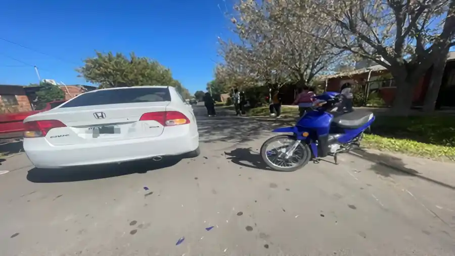 Accidente en Brenan y Benefactoras Sampedrinas