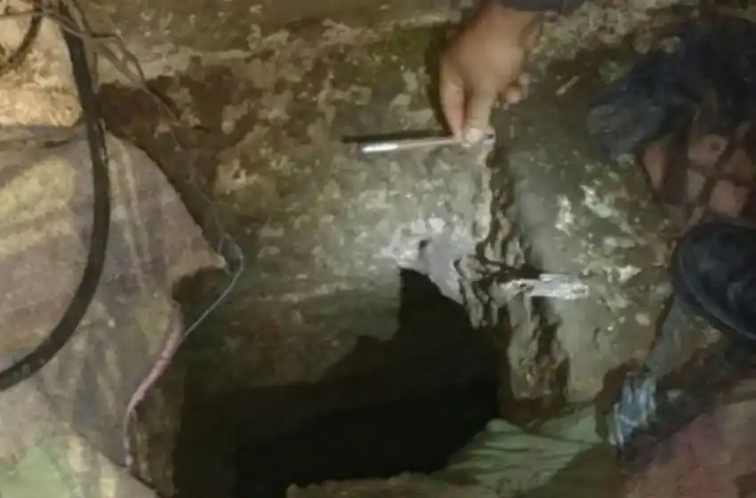 Intentaron escapar de la cárcel realizando un pozo y los descubrieron