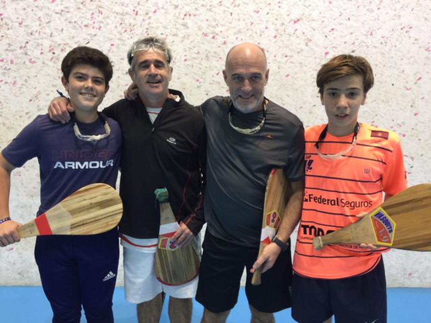 Exitoso comienzo del torneo interno en el Club Pelota