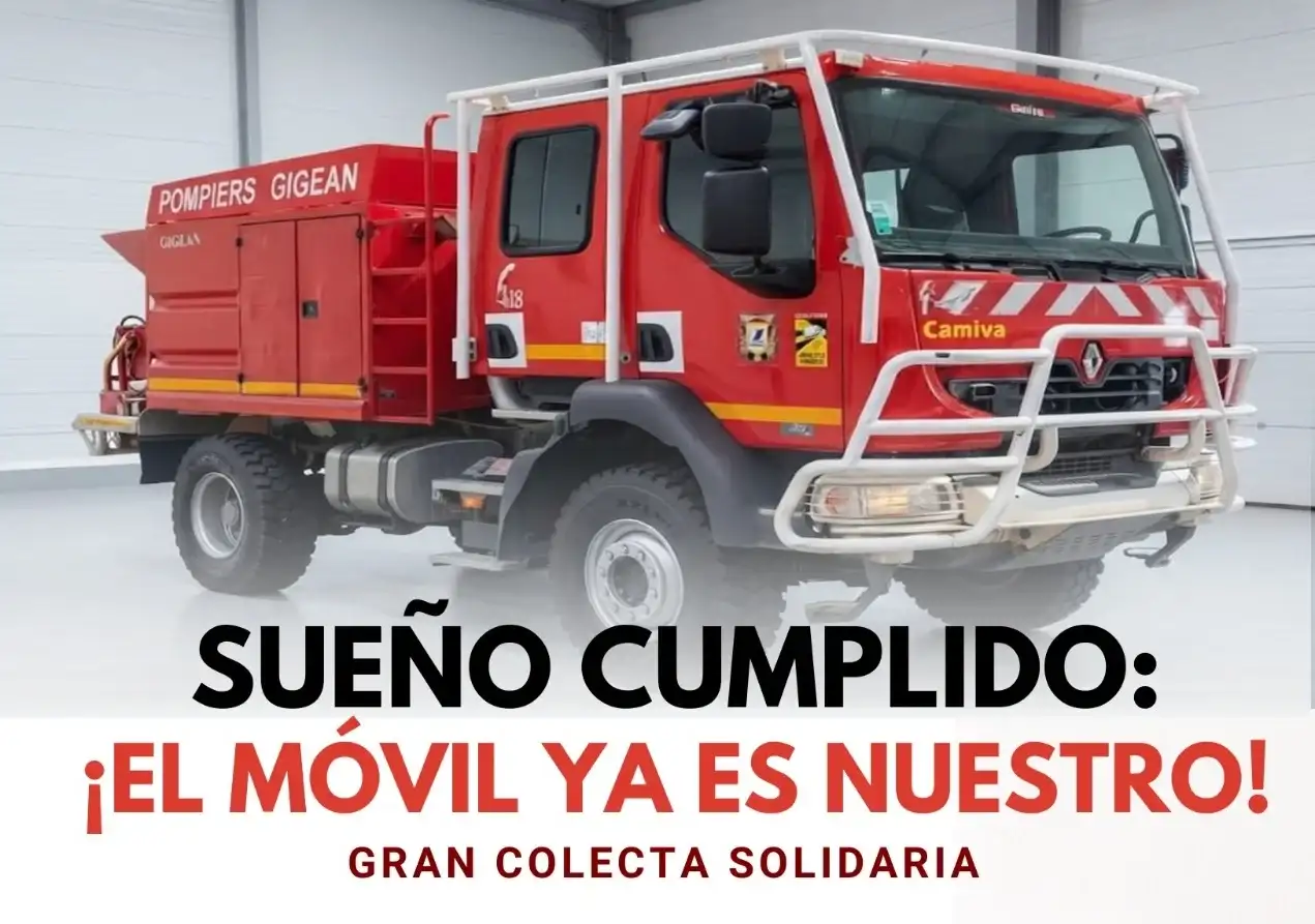 Bomberos Voluntarios de Diamante lanzaron campaña solidaria para traer su nueva unidad forestal