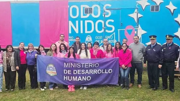 En una exitosa jornada en Pirané, se
realizaron 40 mamografías gratuitas