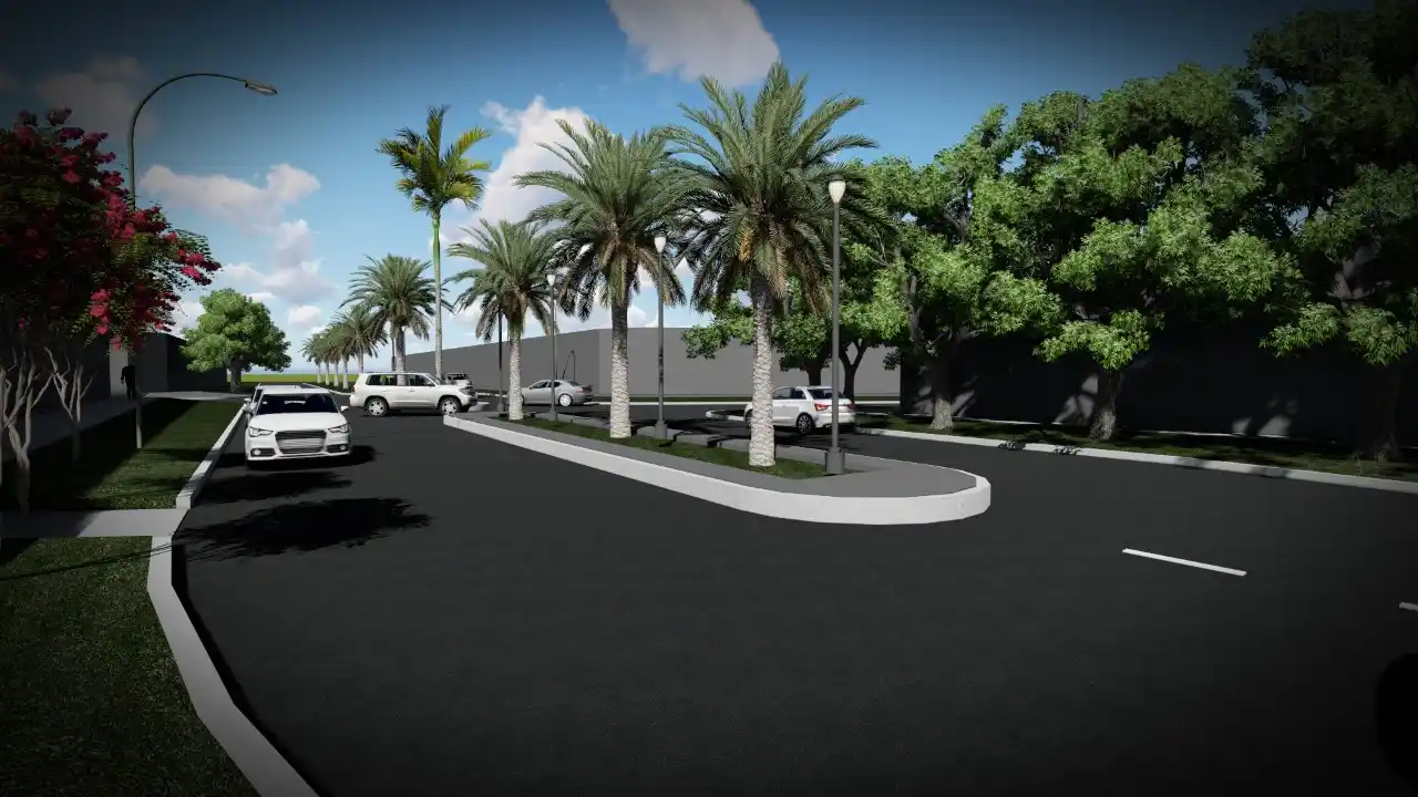 Presentaron el proyecto de ensanche y reasfaltado de calle presidente Perón
