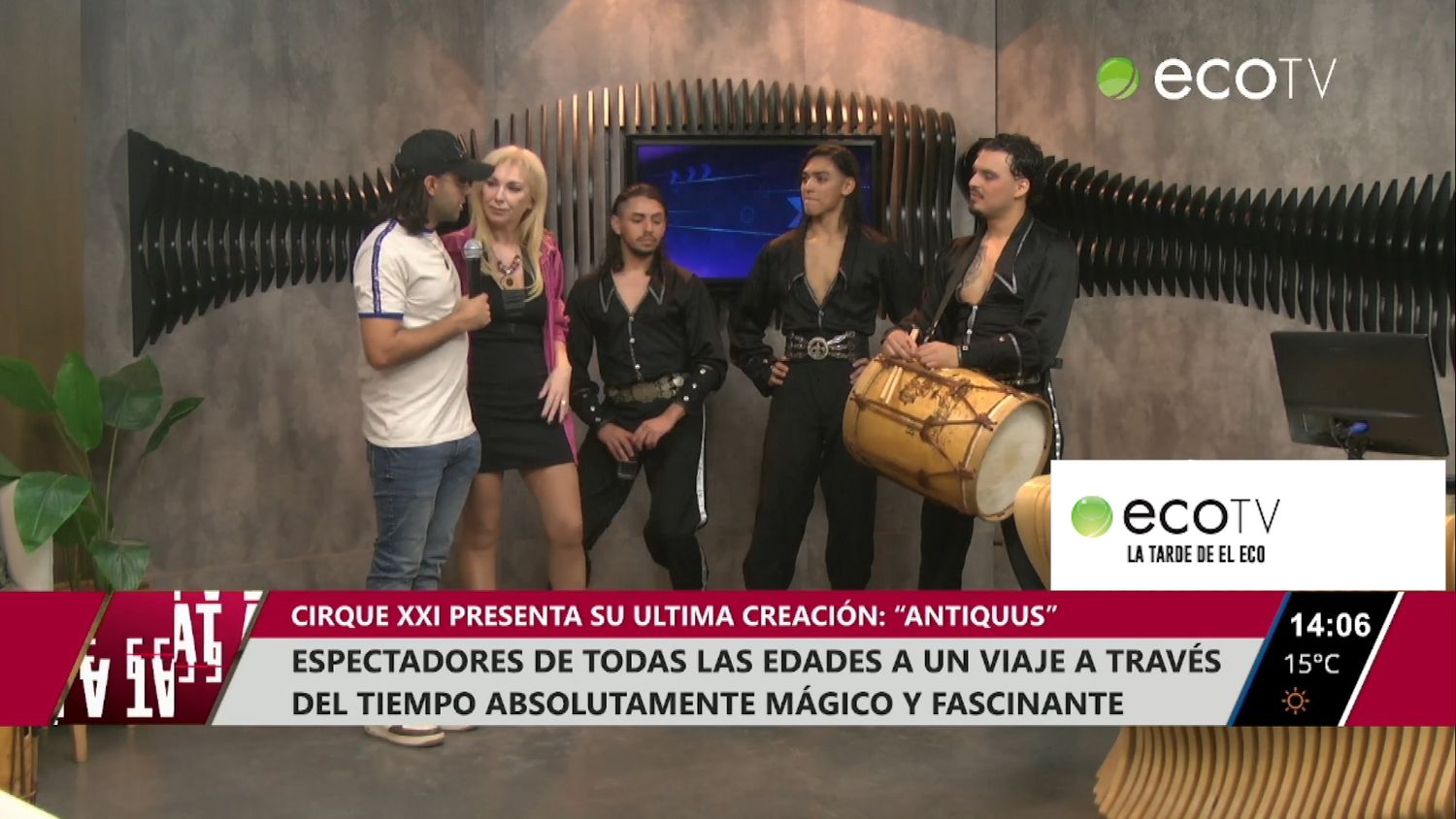 Cirque XXI presenta su última creación: "ANTIQUUS"