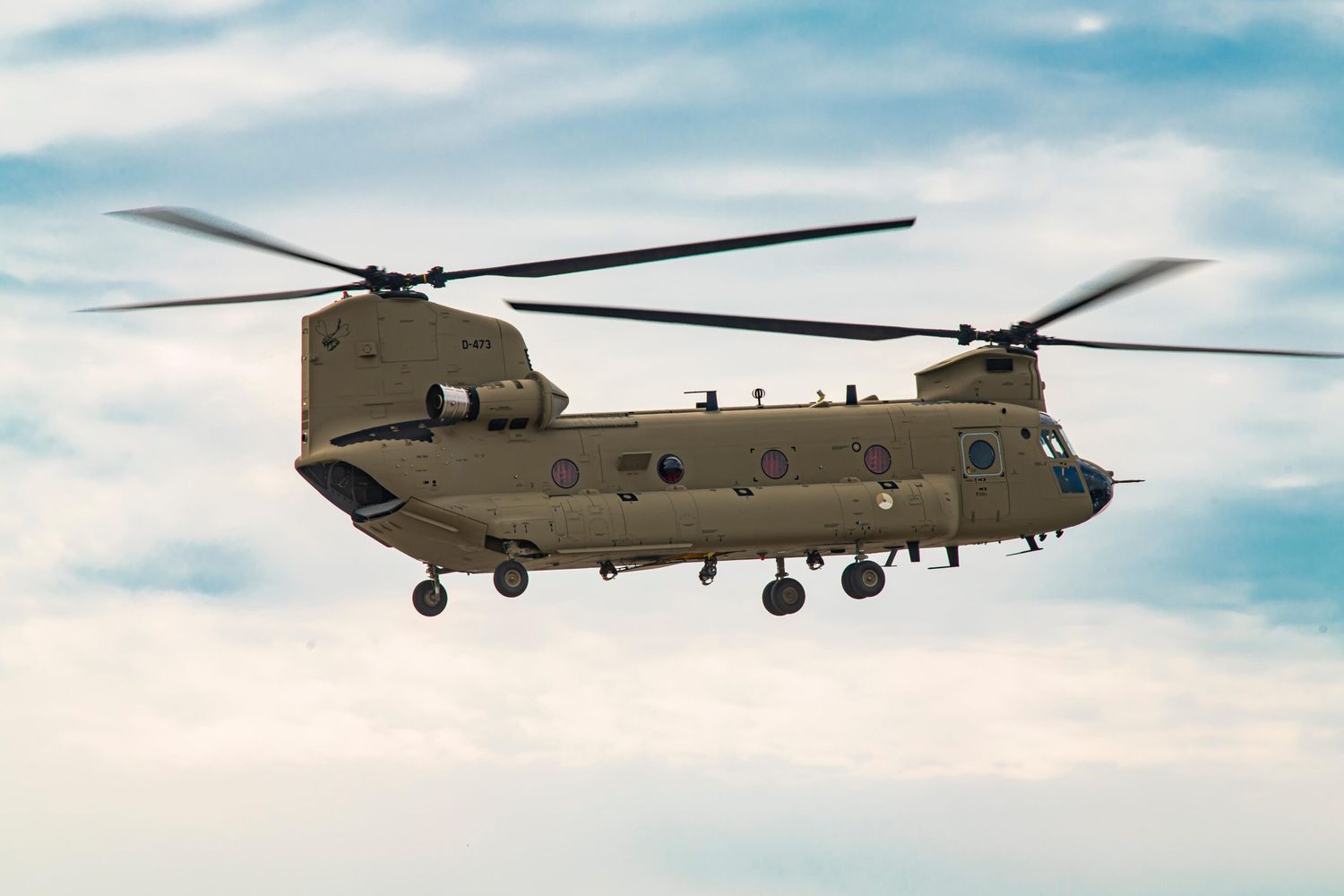 La Real Fuerza Aérea de los Países Bajos recibe su primer CH-47F Chinook 0km