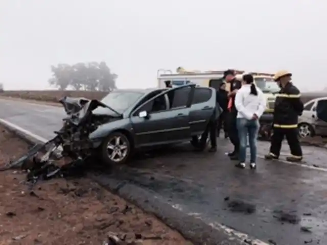 Choque frontal en Ruta 65 altura Junín: Dos muertos