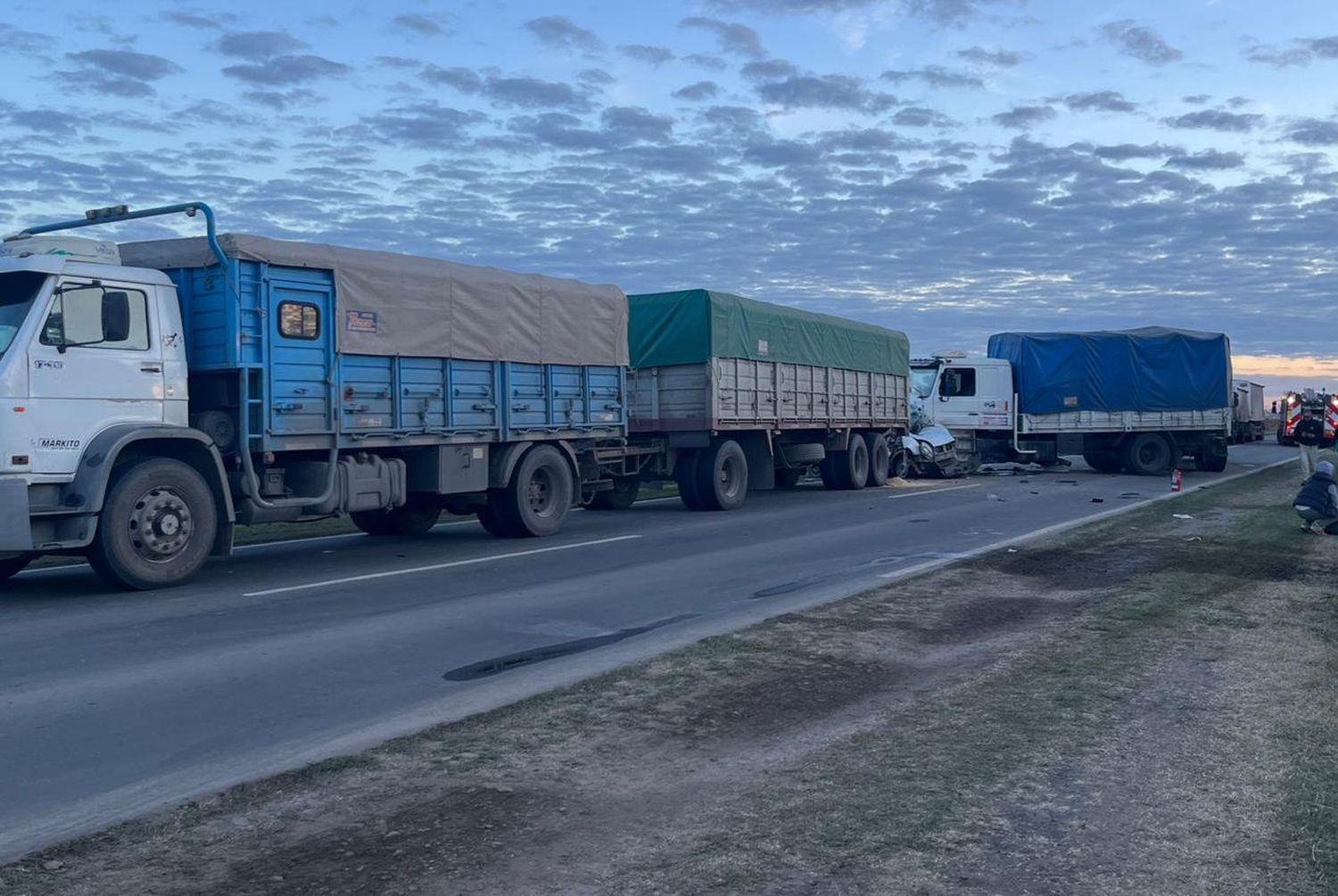 Una persona perdió la vida como consecuencia de un siniestro vial en el kilómetro 64 de la Ruta 14