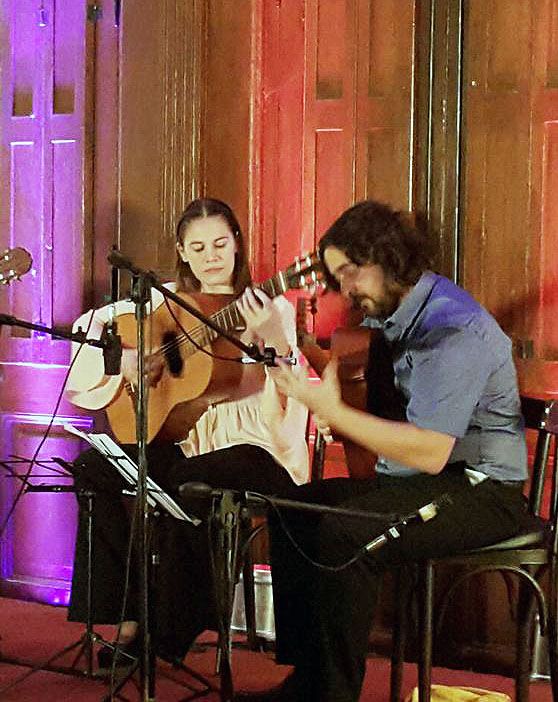 Nadia Ojeda y Juan Martín Caraballo, serán dos de los tres solistas que actuarán.