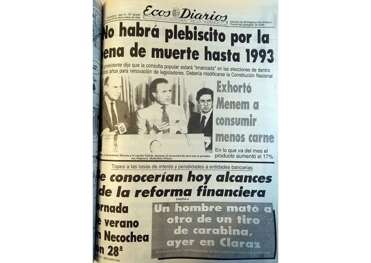 Viernes 13 de Septiembre de 1991