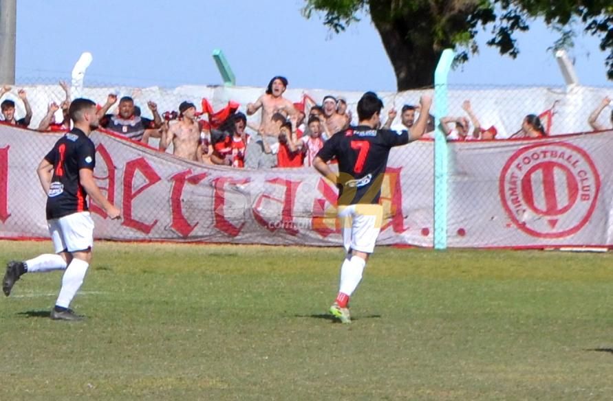 Firmat FBC noqueó a Nuevo Alberdi de entrada y sigue en la cima con Argentino