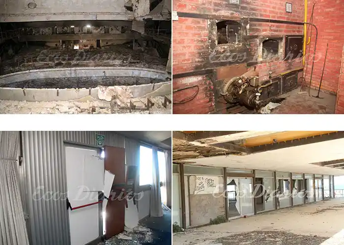 Un recorrido por las entrañas de lo que queda del casino