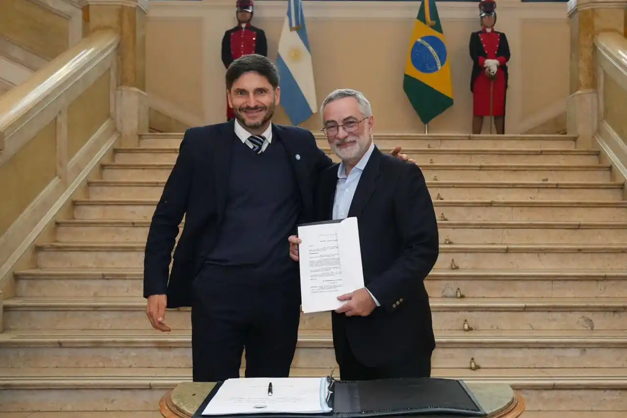 El gobernador recibió al embajador de Brasil