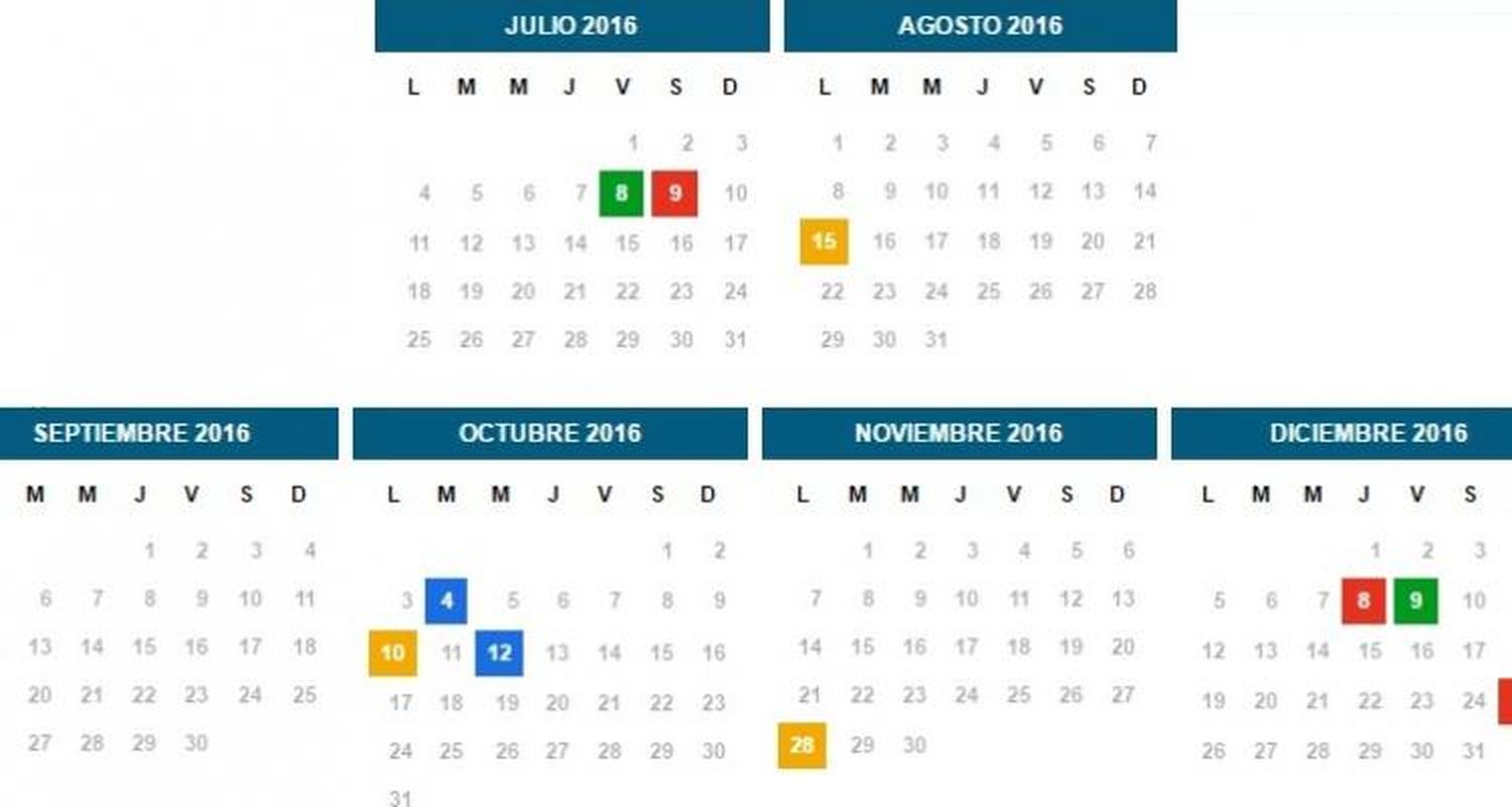 Viernes 8 feriado: Cuáles son todos los que quedan hasta fin de año