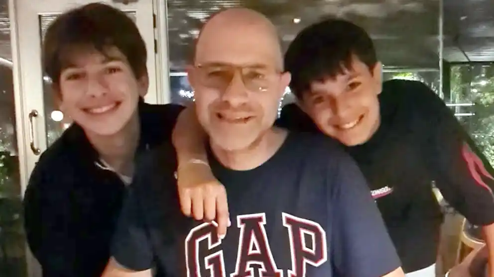 Una foto que Laura Fernanda publicó en enero pasado, durante un viaje en familia por Uruguay